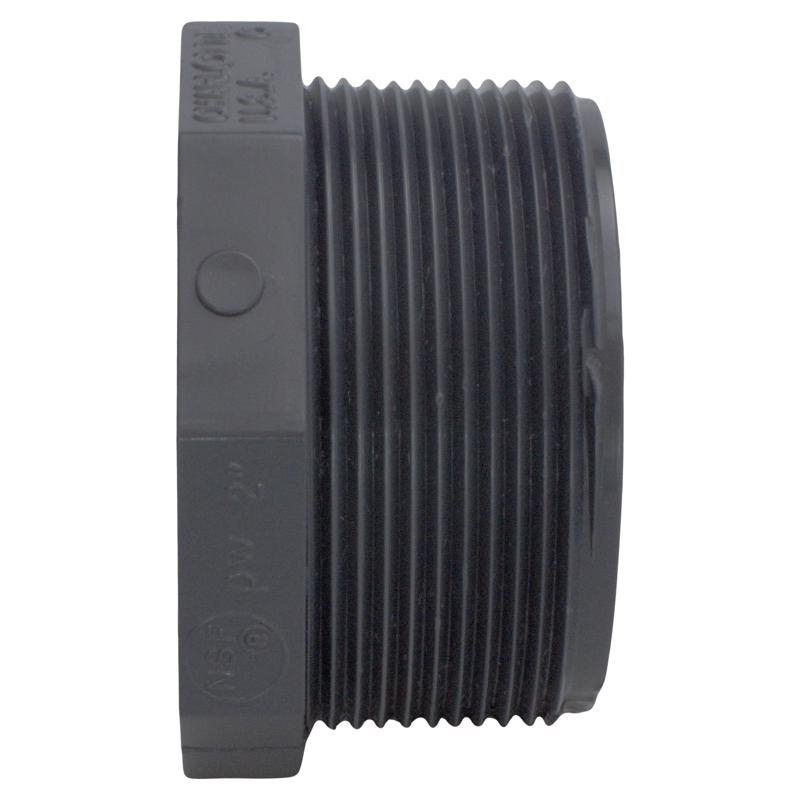Charlotte Pipe Schedule 80 1 in. MPT X 1 in. D MPT PVC Threaded Plug 1 pk