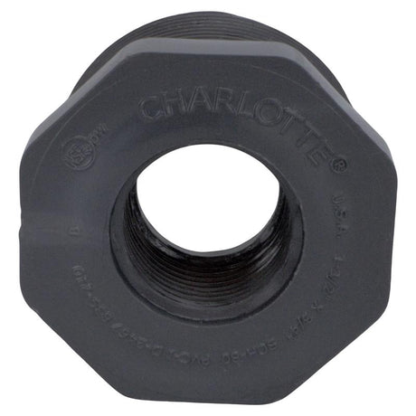 Charlotte Pipe Schedule 80 3/4 in. 1/2 in. D PVC Bushing 1 pk