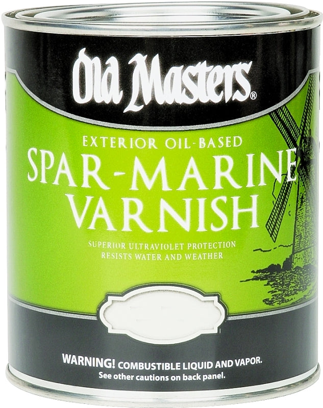 Old Masters 92401 Spar Marine Varnish, Gloss, Liquid, 1 gal, Pail, Pack of 2