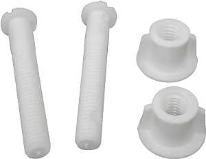 ProSource PMB-215-3L Toilet Seat Hinge Bolt Set, For: Toilet