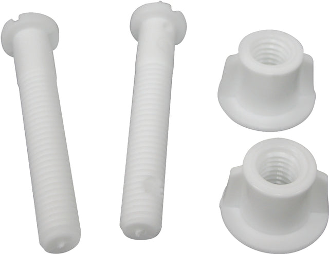 ProSource PMB-215-3L Toilet Seat Hinge Bolt Set, For: Toilet