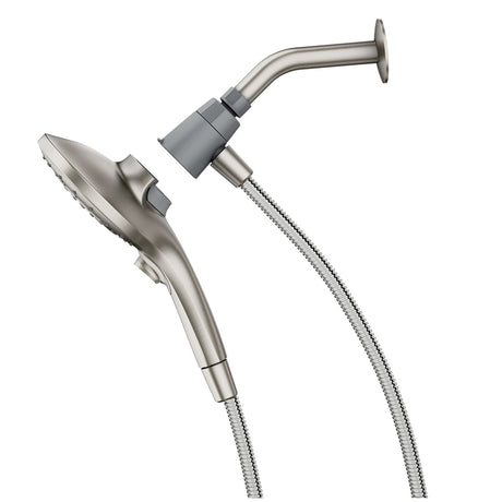 Moen Engage Brushed 6 settings Handheld Showerhead 1.75 gpm