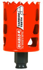 Diablo DHS2000CT GP Hole Saw, 2 in Dia, 2-3/8 in D Cutting, 3/8 in Arbor, Carbide Cutting Edge