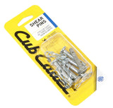 Cub Cadet Hardware 490-241-C062 Shear Pin Kit, For: Cub Cadet Three-Stage Snow Blowers