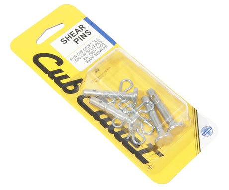 Cub Cadet Hardware 490-241-C063 Shear Pin Kit, For: 2X Snow Blowers