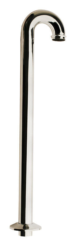 Plumb Pak PP20205 Drain Tube, 1-1/4 in, 20-1/2 in L, Brass, Chrome