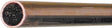 Mueller 3/4X2 Copper Tubing, 3/4 in, 2 ft L, Type L