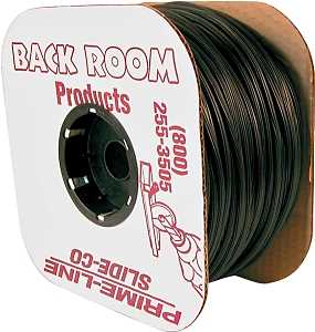 Make-2-Fit P7595 Screen Retainer Spline, 0.210 in D, 250 ft L, Vinyl, Black, Round