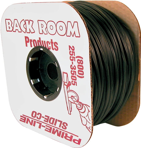 Make-2-Fit P7595 Screen Retainer Spline, 0.210 in D, 250 ft L, Vinyl, Black, Round