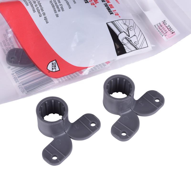 Oatey 1/2 in. Gray Polypropylene Suspension Pipe Clamps