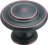 Amerock BP1586ORB Cabinet Knob, 1 in Projection, Zinc, Oil-Rubbed Bronze