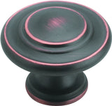 Amerock BP1586ORB Cabinet Knob, 1 in Projection, Zinc, Oil-Rubbed Bronze