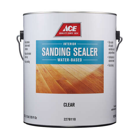 Ace Clear Water-Based Sanding Sealer 1 gal, Pack of 2