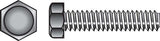 HILLMAN 1/4 in. D X 3-1/2 in. L Zinc Plated Steel Hex Tap Bolt 100 pk