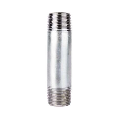 STZ Industries 1-1/4 in. MIP each X 1-1/4 in. D MIP Galvanized Steel 5 in. L Nipple