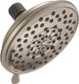 Peerless 76312CSN Shower Head, Round, 1.75 gpm, 1/2 in Connection, IPS, 3-Spray Function, Plastic, Brushed Nickel