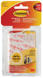 Command 17200C Refill Strip, White, Includes: (8) Small, (4) Medium Strips