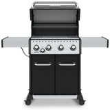 Broil King Baron 440 PRO 875224 Gas Grill, 45,000 Btu/hr, Liquid Propane, 5-Burner, Side Shelf Included: Yes