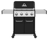 Broil King Baron 420 PRO 875214 Gas Grill, 40,000 Btu/hr, Liquid Propane, 5-Burner, Side Shelf Included: Yes