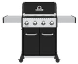 Broil King Baron 420 PRO 875214 Gas Grill, 40,000 Btu/hr, Liquid Propane, 5-Burner, Side Shelf Included: Yes