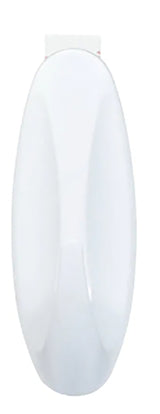 HOOK DESIGNER WHITE LARGE, Pack of 6