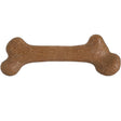 Petmate BarkBone 36035 Dog Toy, L, Peanut Butter, Chew, Natural Instincts Infused Wood Dinosaur, Nylon
