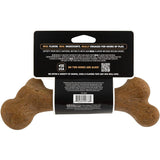 Petmate BarkBone 36036 Dog Toy, M, Peanut Butter, Chew, Natural Instincts Infused Wood Dinosaur, Nylon