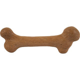 Petmate BarkBone 36037 Dog Toy, Small, Peanut Butter, Chew, Natural Instincts Infused Wood Dinosaur, Nylon