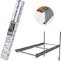 Multinautic 400 Series 21111 Boxed Dock, 45 x 22 x 48 in, Aluminum, White, Powder-Coated