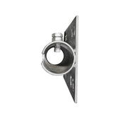 Multinautic 11104 Leg and Chain Holder, Steel, Galvanized, For: 1/2 x 3 in Carriage Bolts