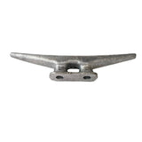 Multinautic 15008 Dock Cleat, 6 in, Galvanized Steel, Silver