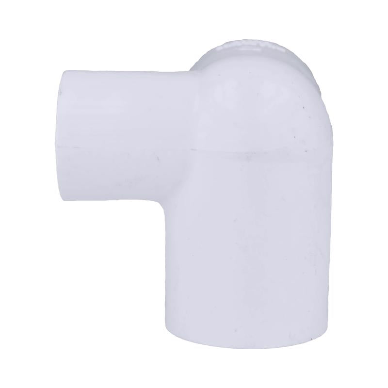 Charlotte Pipe Schedule 40 1/2 in. Slip X 1/2 in. D Slip PVC Side Outlet Elbow 1 pk