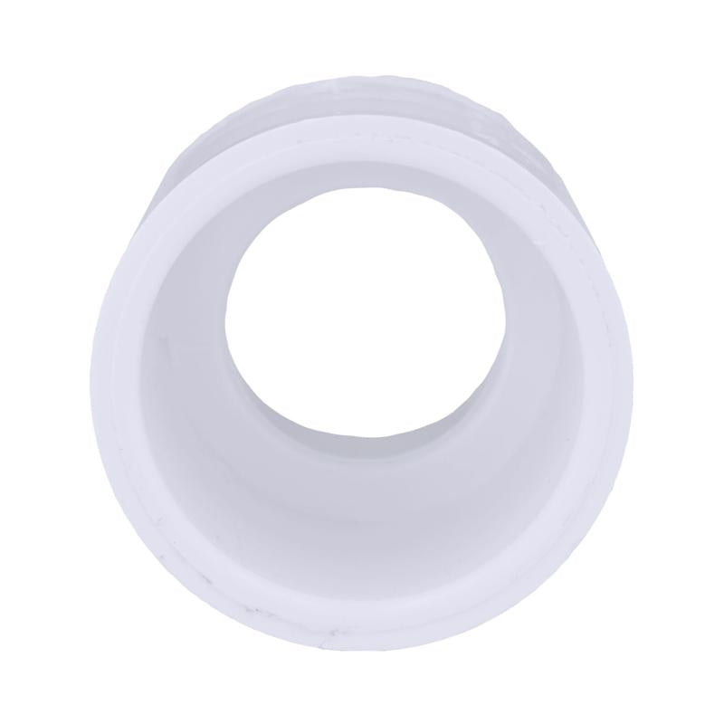 Charlotte Pipe Schedule 40 1 in. Slip X 3/4 in. D Slip PVC Coupling 1 pk