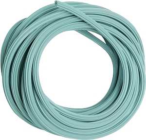 Make-2-Fit P 7635 Screen Retainer Spline, 0.155 in D, 25 ft L, Vinyl, Gray, Round