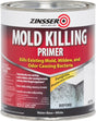 Zinsser 276087 Mold Killing Primer, Flat, White, 1 qt Can, Pack of 4