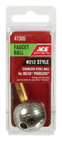 Ace Ball Assembly Delta and Peerless Stainless Steel