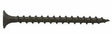 ProFIT 0286179 Screw, All-Purpose, #8 Thread, 3 in L, Coarse Thread, Bugle Head, Phillips Drive, Sharp Point, Phosphate