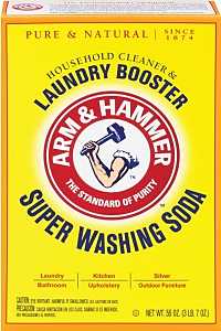 Arm & Hammer 03020 Laundry Detergent, 55 oz, Box, Powder