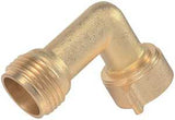 Camco USA 22505 90 deg Hose Elbow, Brass