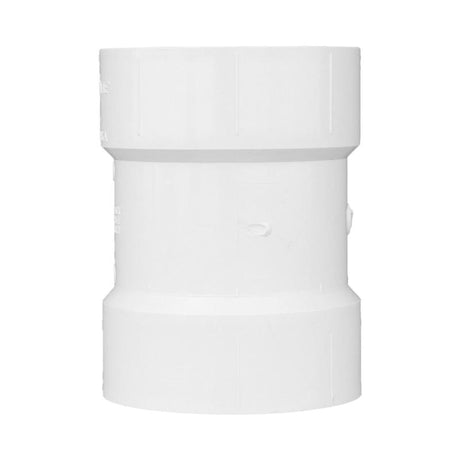Charlotte Pipe Schedule 40 4 in. Hub X 4 in. D Hub PVC Sanitary Tee 1 pk