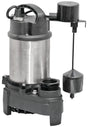 Superior Pump 92751 Sump Pump, 7.5 A, 120 V, 0.75 hp, 2 in Outlet, 80 gpm, Iron/Stainless Steel