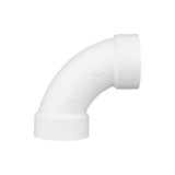 Charlotte Pipe Schedule 40 3 in. Hub X 3 in. D Hub PVC Long Sweep Elbow 1 pk