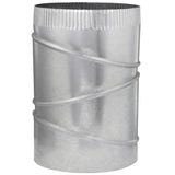 Imperial 8 in. D X 8 in. D Adjustable 90 deg Galvanized Steel Furnace Pipe Elbow, Pack of 4
