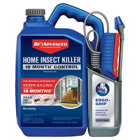 BioAdvanced 18 Month Control, Ready-to-Use Insect Killer Liquid 1.3 gal, Pack of 4