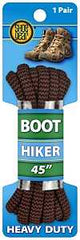 Shoe Gear 1N310-15 Alpine Boot Lace, Round, Black/Brown, 45 in L