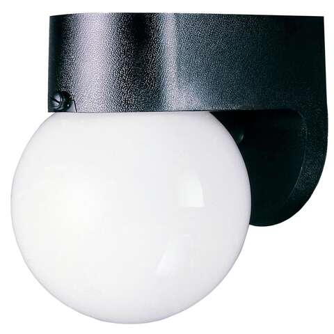 Westinghouse Gloss Black/White Switch Incandescent Light Fixture