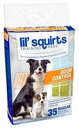 Ruffin'It Lil' Squirts 82006 Odor Control Training Pad, 21 in L, 22 in W