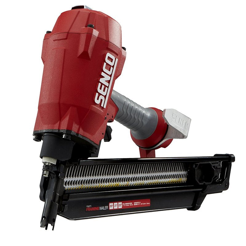 Senco FN81T1 Electric Framing Nailer, 63 Magazine, 20, 21, 22 deg Collation, Plastic Strip Collation, 6.7 scfm Air