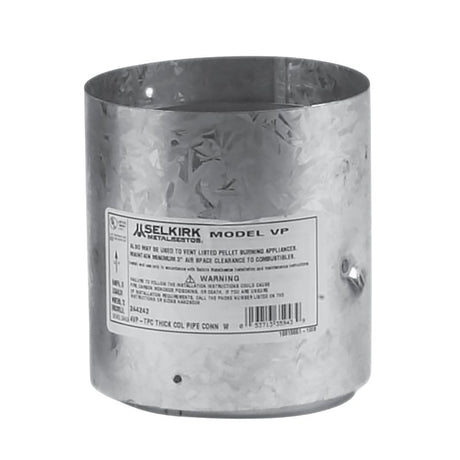 Thk Collar Pipe Connector 3In