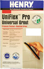 Henry UniFlex Pro 13096 Polymer Modified Grout, White, 8 lb Box, Pack of 4